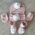 Ensemble Bébé – Jersey Ajouré Broderie Anglaise – Finitions au Choix – Oeko-Tex
